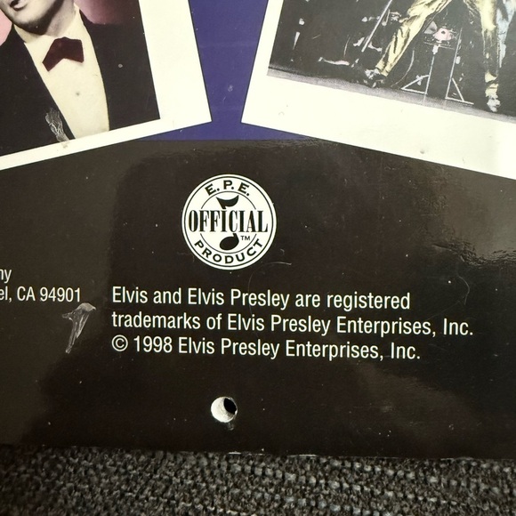 Elvis Presley 1999 Calendar - Picture 5 of 6